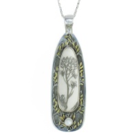 Cahill etched flower pendant white bkgd sq
