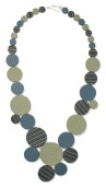 multiple circle necklace front color rev